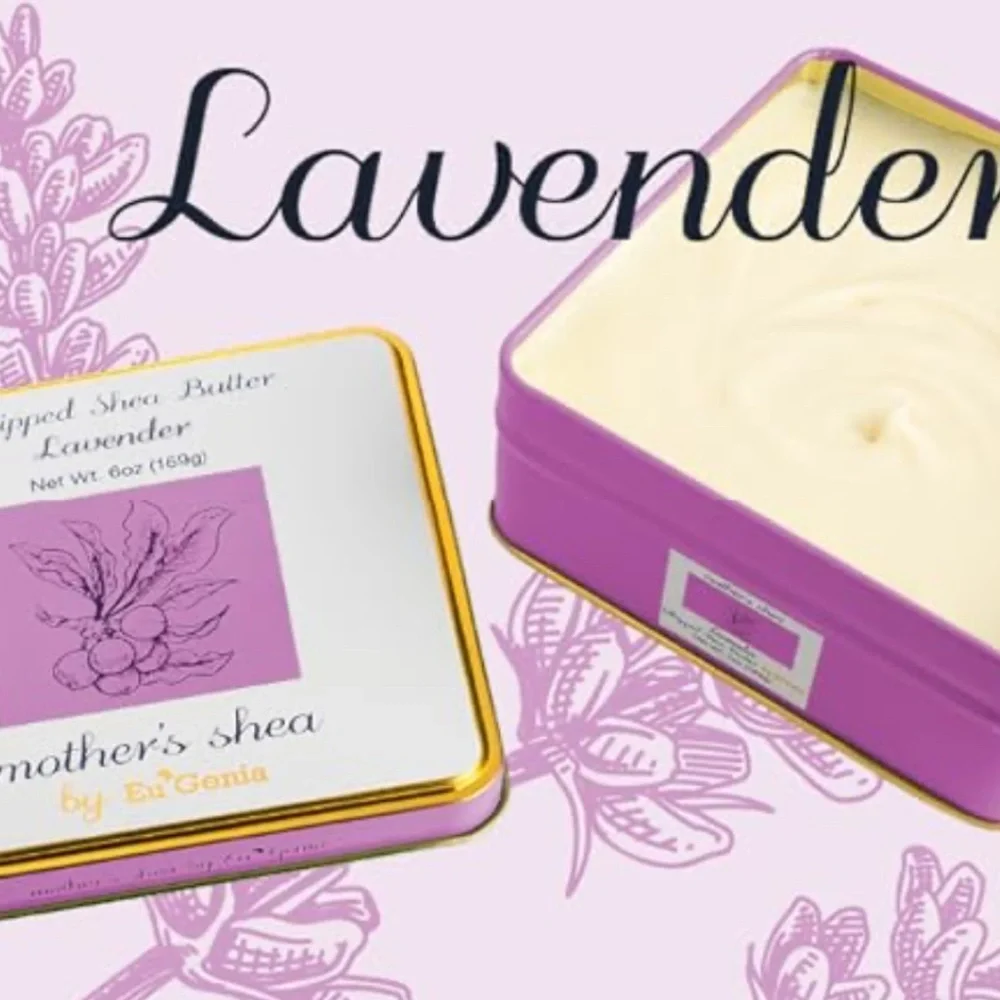 🎄 Eu’Genia Mother’s Lavender Shea Butter Trio (Holiday Gift Set of 3) 6oz - Picture 9 of 9
